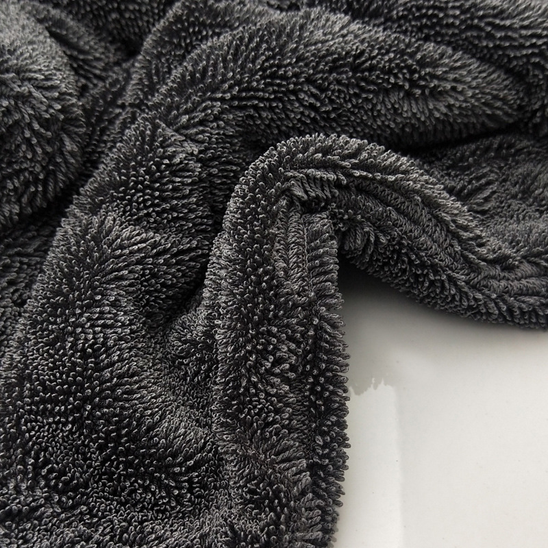 Twist-Loop Drying Towel — Streak-Free, Scratch-Safe Drying