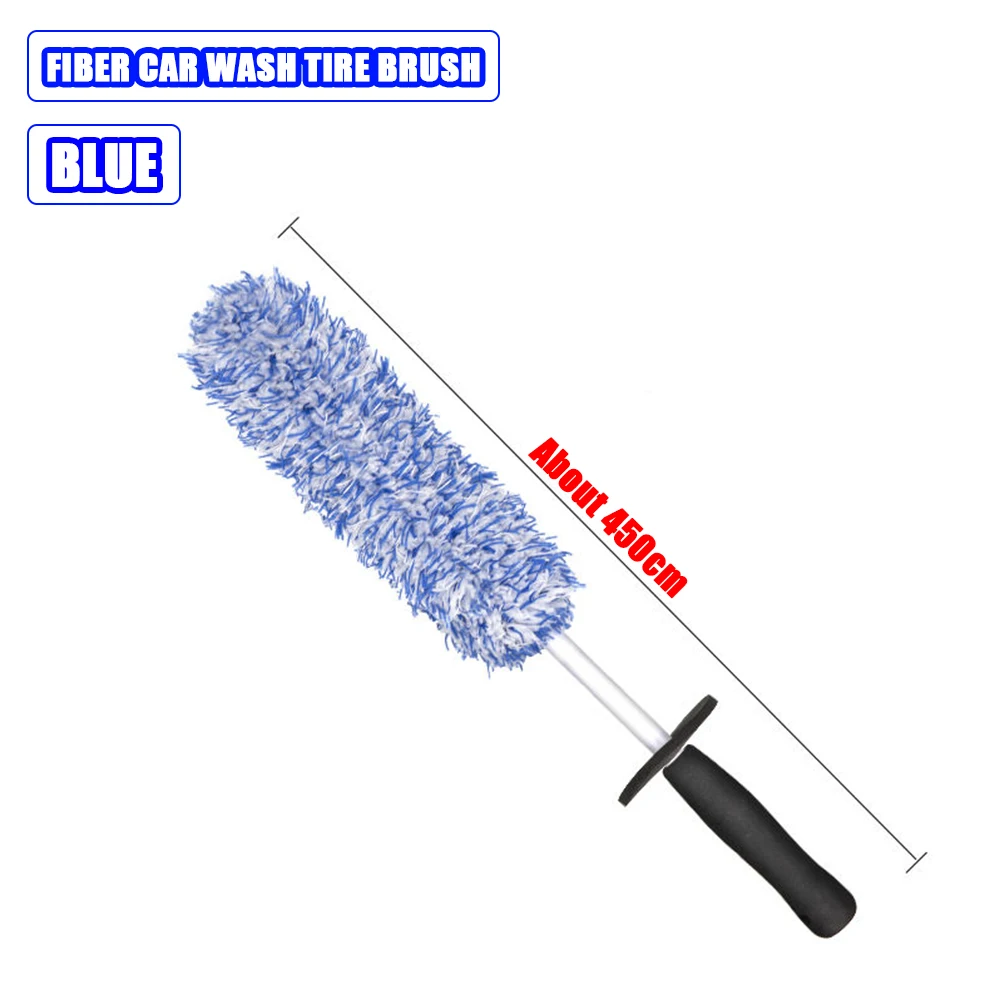 Wheel &amp; Rim Detail Brush — Soft Bristles, Spoke-Deep Clean