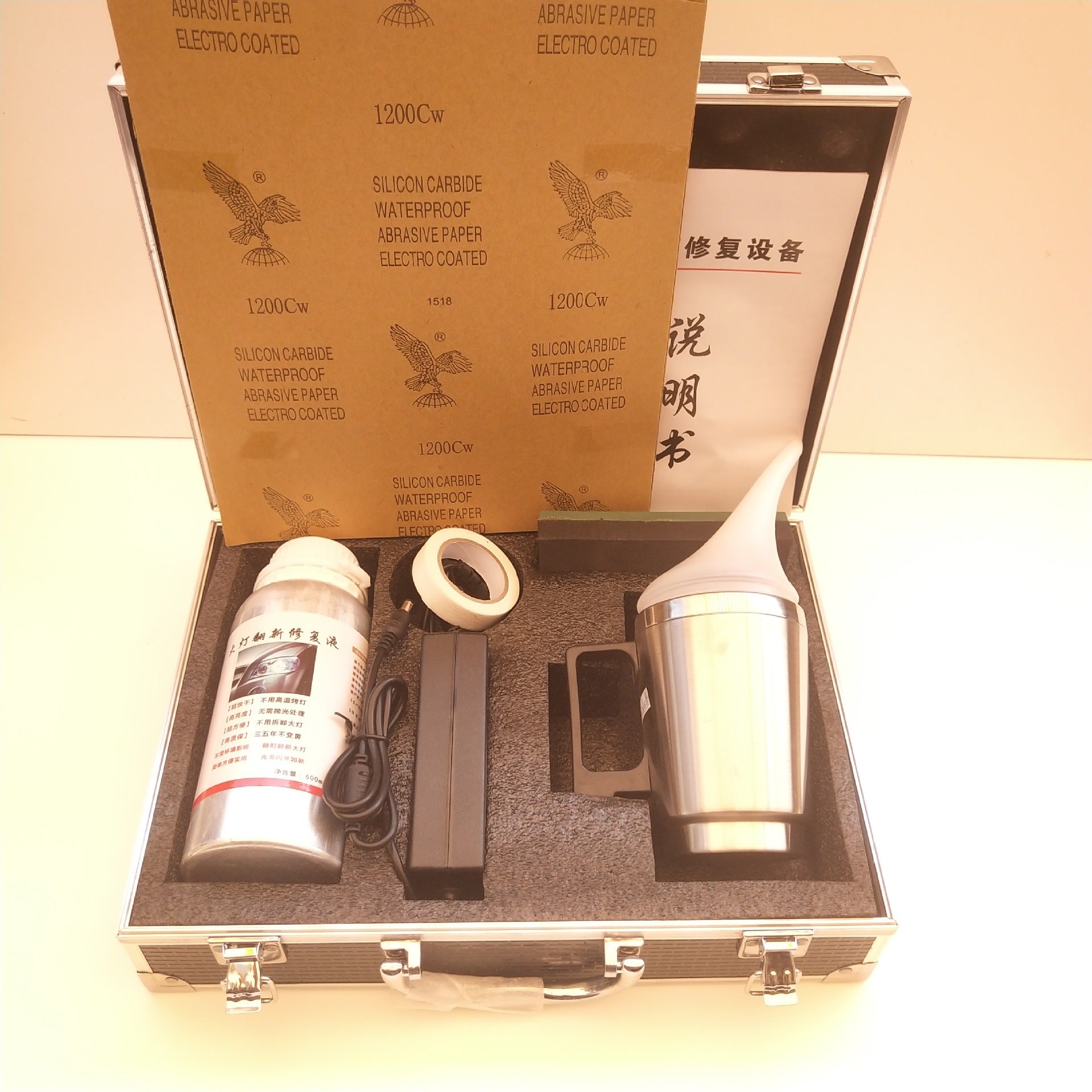 Headlight Restore Kit — Foggy to Crystal Clear in 20 Minutes