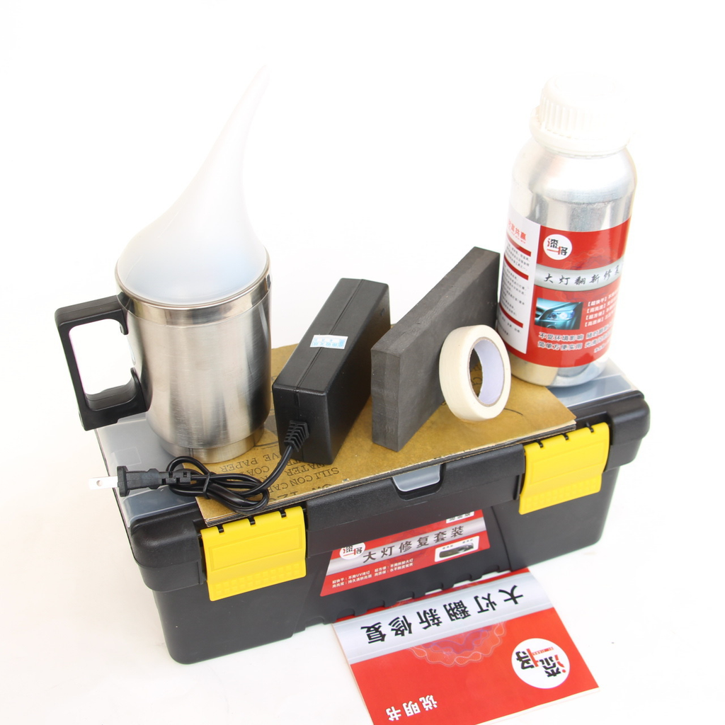 Headlight Restore Kit — Foggy to Crystal Clear in 20 Minutes