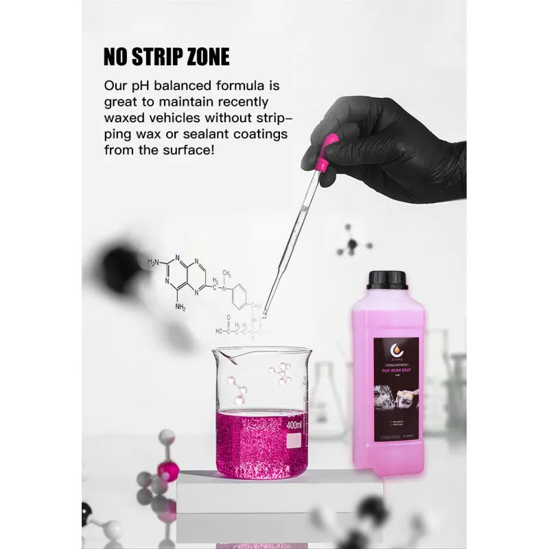Wash + Wax Foam Shampoo — Clean, Gloss and Protect in One Bucket