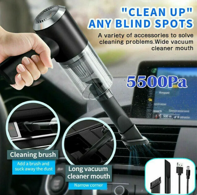 Cordless Detail Vac — High-Power Suction That Reaches Every Crevice