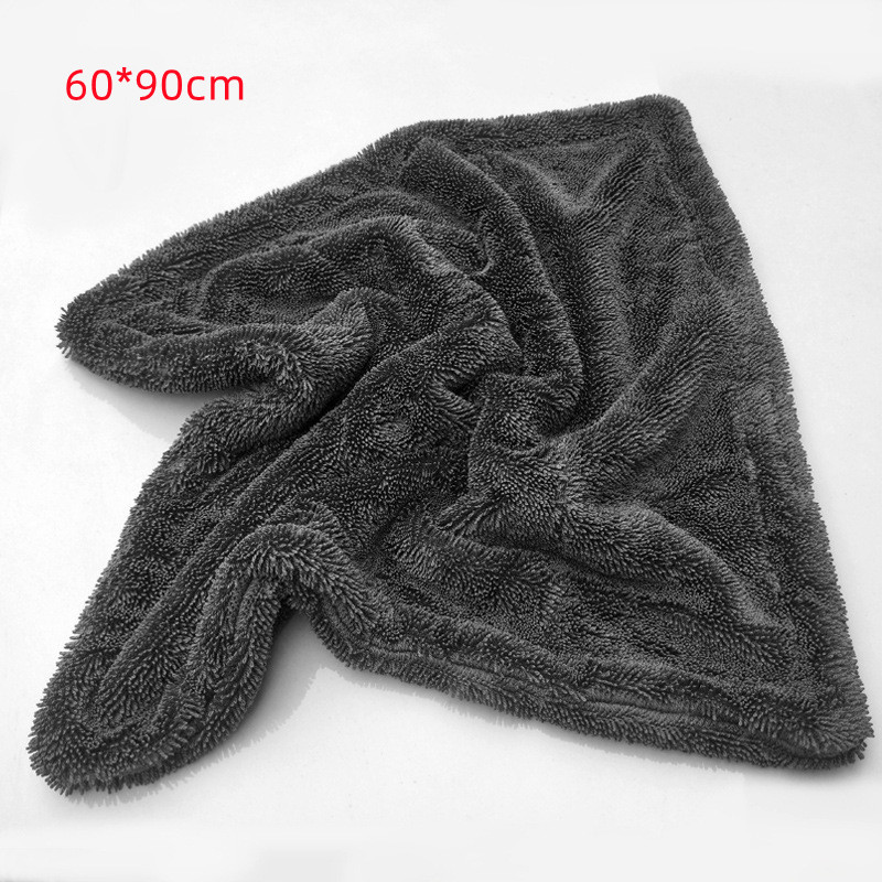 Twist-Loop Drying Towel — Streak-Free, Scratch-Safe Drying