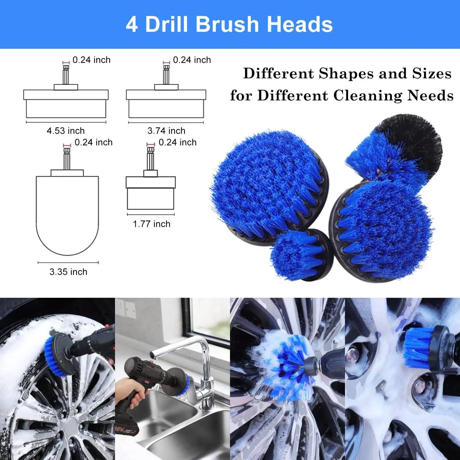 26-Piece Power Detail Kit — Drill-Powered Deep Clean for Every Surface