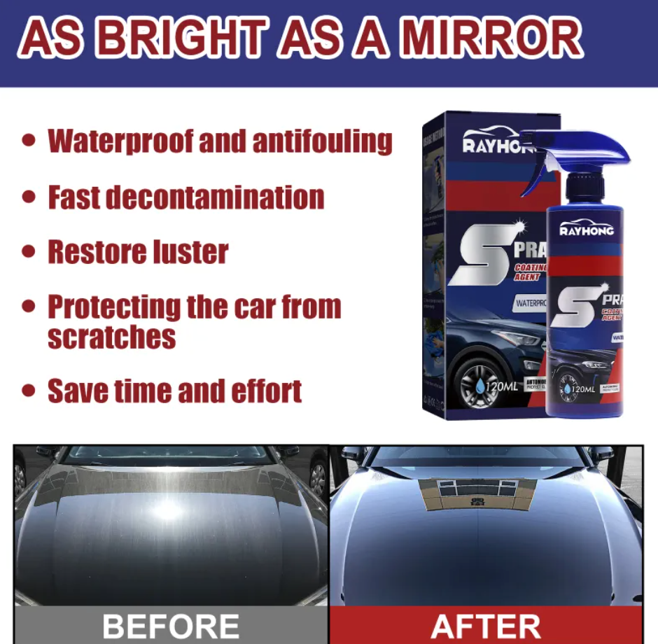 Ceramic Shield Spray — Months of Hydrophobic Gloss in One Afternoon