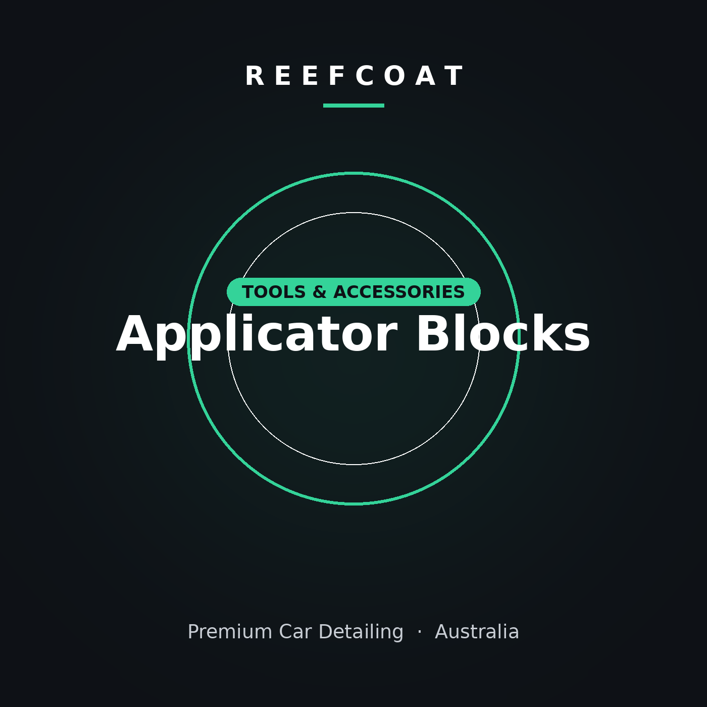 Ceramic Coating Applicator Block Set