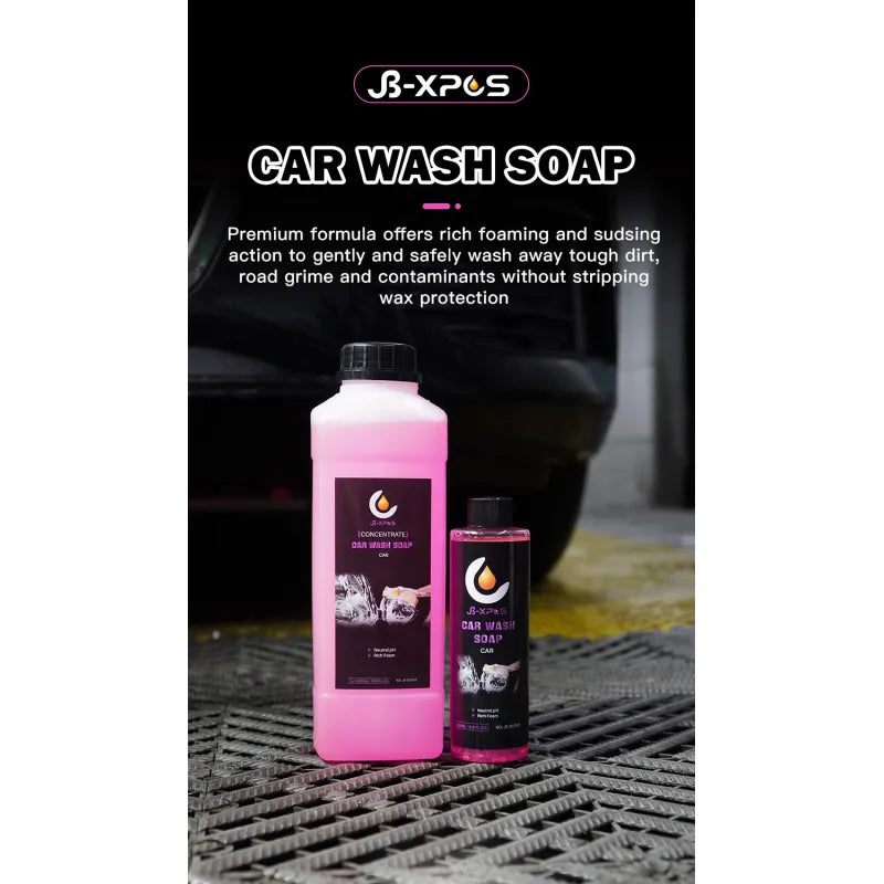 Wash + Wax Foam Shampoo — Clean, Gloss and Protect in One Bucket