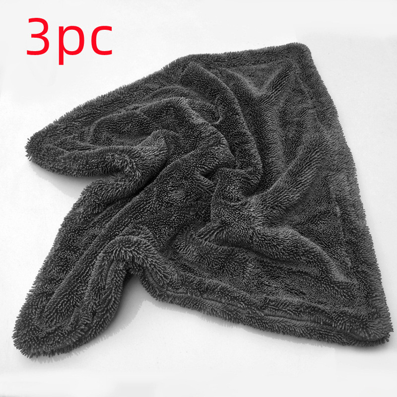 Twist-Loop Drying Towel — Streak-Free, Scratch-Safe Drying