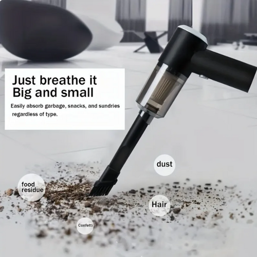 Cordless Detail Vac — High-Power Suction That Reaches Every Crevice