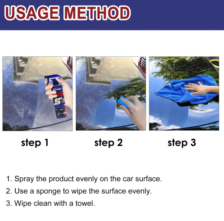 Ceramic Shield Spray — Months of Hydrophobic Gloss in One Afternoon