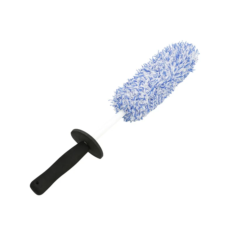 Wheel &amp; Rim Detail Brush — Soft Bristles, Spoke-Deep Clean