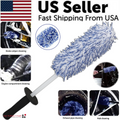 Wheel &amp; Rim Detail Brush — Soft Bristles, Spoke-Deep Clean