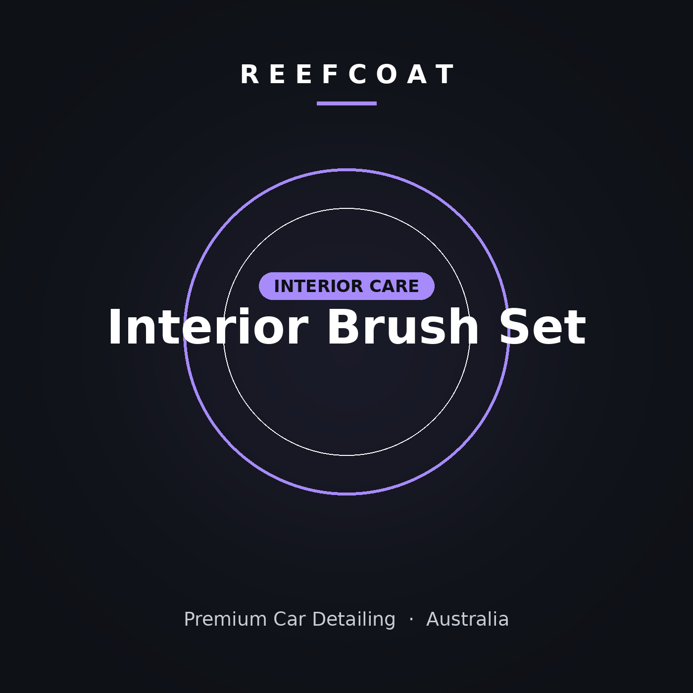 Interior Detailing Brush Set (5-Piece)